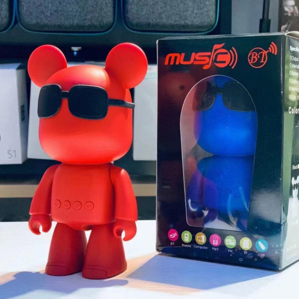 Robot Bear Portable Wireless Bluetooth Speaker A905