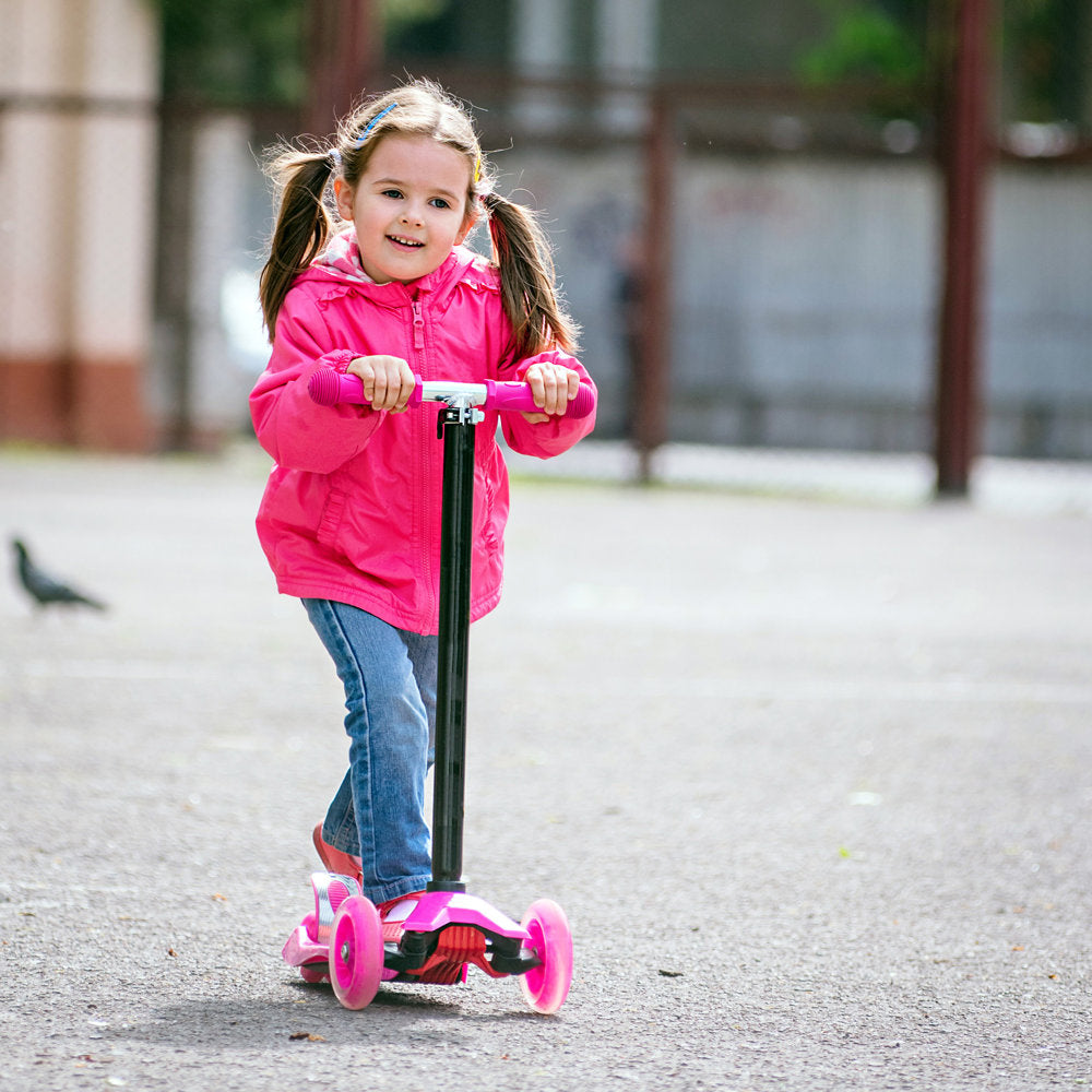 3 pink Wheel Scooter Ages 3+