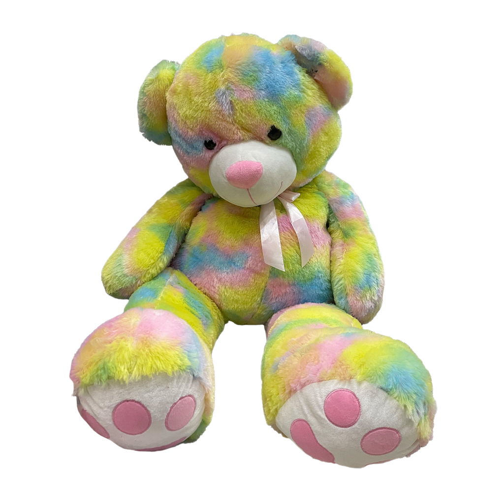 40-inch Tie Dye Teddy Bear