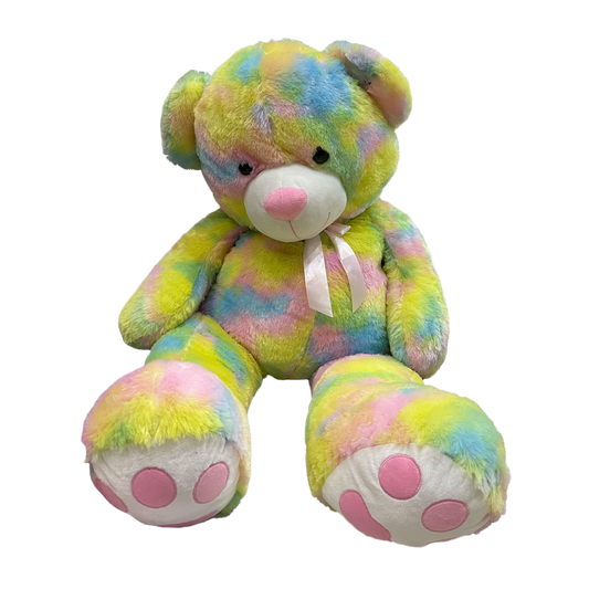 40-inch Tie Dye Teddy Bear