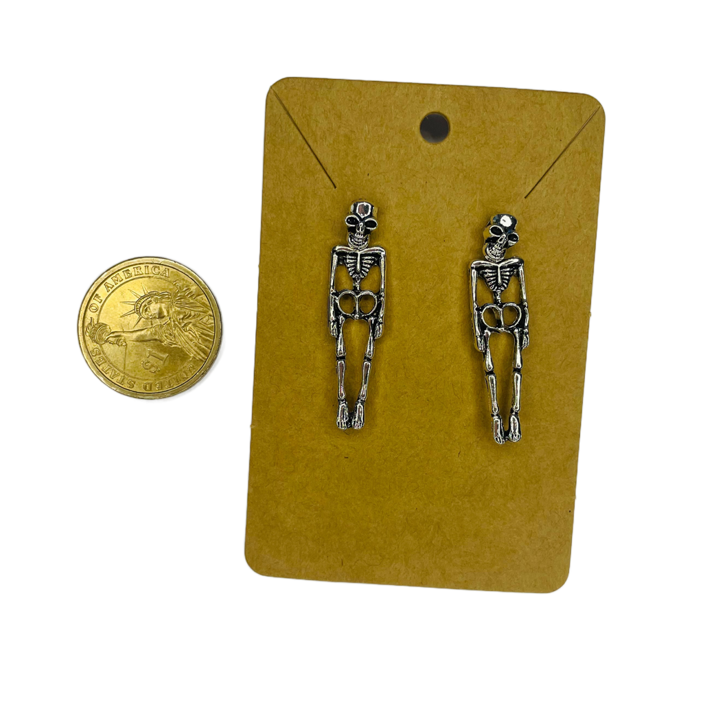 Earrings "Skeletons"